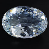 AQUAMARINE CUT OVAL (C) 27X19.50MM 36.10 Cts.