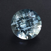 AQUAMARINE CHECKER CUT ROUND (A++) 8MM 1.75 Cts.