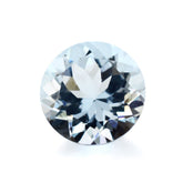 AQUAMARINE (A+++) CUT ROUND 8MM 1.63 Cts.