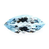 AQUAMARINE CUT MARQUISE (A++++) 15X7MM 2.15 Cts.
