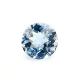 AQUAMARINE CHECKER CUT ROUND (A+++) 6MM 0.70 Cts.