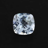 AQUAMARINE CHECKER CUT CUSHION (A++) 7MM 1.28 Cts.