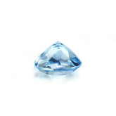 AQUAMARINE CUT ROUND (A++++/HI) 6.50MM 0.95 Cts.