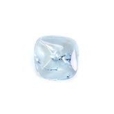 AQUAMARINE FANCY CUSHION CAB (A+++/HI) (FULL DRILL 0.60MM) 6.50MM 0.88 Cts.