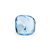 AQUAMARINE FANCY CUSHION CAB (A+++/HI) (FULL DRILL 0.60MM) 6.50MM 0.88 Cts.