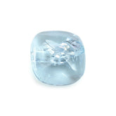 AQUAMARINE FANCY CUSHION CAB (A+++/HI) (FULL DRILL 0.60MM) 8MM 1.72 Cts.