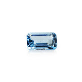 AQUAMARINE CUT OCTAGON (A+++) 5X3MM 0.26 Cts.