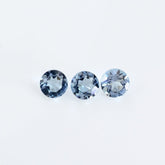 AQUAMARINE CUT ROUND (A++) 3.50MM 0.14 Cts.