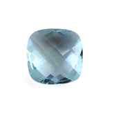 AQUAMARINE BRIOLETTE CUSHION (A+/SI) 11MM 4.35 Cts.