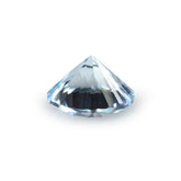 AQUAMARINE STRAIGHT FACET CUT ROUND (A+/SI) (DES#77) 10MM 3.18 Cts.