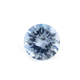 AQUAMARINE CHECKER CUT ROUND (A+/HI) 7MM 1.35 Cts.