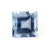 AQUAMARINE CUT SQUARE (A+/SI) 8MM 2.35 Cts.