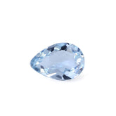 AQUAMARINE CUT PEAR (A+) 7X5MM 0.54 Cts.