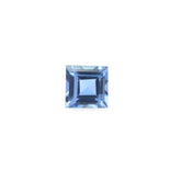 AQUAMARINE CUT SQUARE (A++++) 3MM 0.16 Cts.