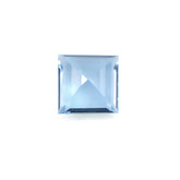 AQUAMARINE CUT SQUARE (A++++) 7MM 1.45 Cts.