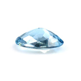 AQUAMARINE CHECKER CUT OVAL (A+++/SI) 10X7MM 1.65 Cts.
