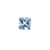 AQUAMARINE PRINCESS CUT SQUARE (A+++/SI) 3.50MM 0.18 Cts.