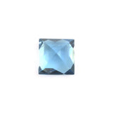 AQUAMARINE CHECKER CUT SQUARE (A+++/SI) 5MM 0.66 Cts.