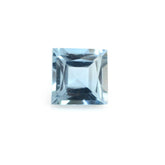 AQUAMARINE CUT SQUARE (A+++/SI) 6MM 0.93 Cts.