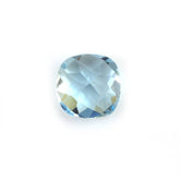 AQUAMARINE CHECKER CUT CUSHION (A+++/SI) 6MM 0.83 Cts.