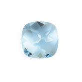 AQUAMARINE CHECKER CUT CUSHION (A+++/SI) 8MM 1.90 Cts.