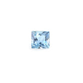 AQUAMARINE PRINCESS CUT SQUARE (A+++) 2.50MM 0.08 Cts.