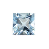 AQUAMARINE PRINCESS CUT SQUARE (A+++) 6MM 1.07 Cts.