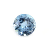 AQUAMARINE CHECKER CUT ROUND (A+++) 7MM 1.22 Cts.