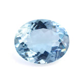 AQUAMARINE CUT OVAL (A+++) 11X9MM 3.07 Cts.