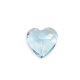 AQUAMARINE CHECKER CUT HEART (A+++) 5MM 0.33 Cts.