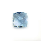 AQUAMARINE CHECKER CUT CUSHION ANTIC (A++/SI) 7MM 1.15 Cts.
