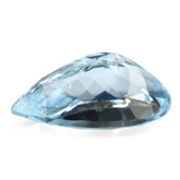 AQUAMARINE CUT PEAR (A++/SI) 16X10MM 6.00 Cts.