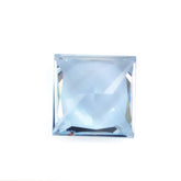 AQUAMARINE PRINCESS CUT SQUARE (A++) 8MM 2.27 Cts.