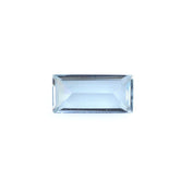 AQUAMARINE CUT BAGUETTE (A++) 6X3MM 0.35 Cts.