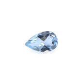 AQUAMARINE CHECKER CUT PEAR (A++) 5X3MM 0.20 Cts.