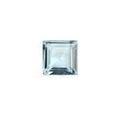 AQUAMARINE CUT SQUARE (A++) 5MM 0.70 Cts.