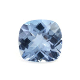 AQUAMARINE CHECKER CUT CUSHION (A++) 8MM 1.55 Cts.