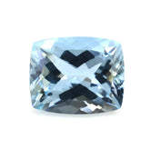 AQUAMARINE CUT CUSHION (A++) 11X9MM 3.55 Cts.