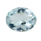 AQUAMARINE BUFFTOP OVAL (A+) 10X8MM 2.30 Cts.