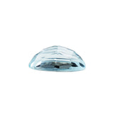 AQUAMARINE ROSE CUT OVAL CAB (A+) 6X4MM 0.50 Cts.