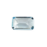 AQUAMARINE CUT OCTAGON (A+) 5X3MM 0.30 Cts.