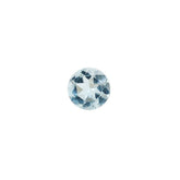 AQUAMARINE CUT ROUND (A+/SI) 1.25MM 0.01 Cts.