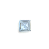 AQUAMARINE STEP CUT SQUARE (A+) 3.50MM 0.21 Cts.