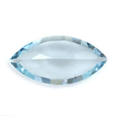 AQUAMARINE STEP CUT MARQUISE (A+) 17X8.50MM 3.66 Cts.
