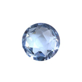 AQUAMARINE CHECKER CUT BRIOLETTE ROUND (A) 8MM 1.63 Cts.