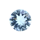 AQUAMARINE CONCAVE CUT ROUND (A) 7MM 1.15 Cts.