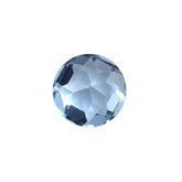 AQUAMARINE CHECKER CUT ROUND (A) 6MM 0.75 Cts.