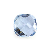 AQUAMARINE CHECKER CUT CUSHION (A) 6MM 0.85 Cts.