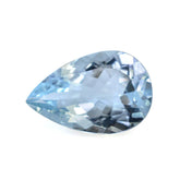 AQUAMARINE CUT PEAR (A) 12X8MM 2.35 Cts.