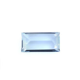 AQUAMARINE CUT BAGUETTE (A) 8X4MM 0.90 Cts.